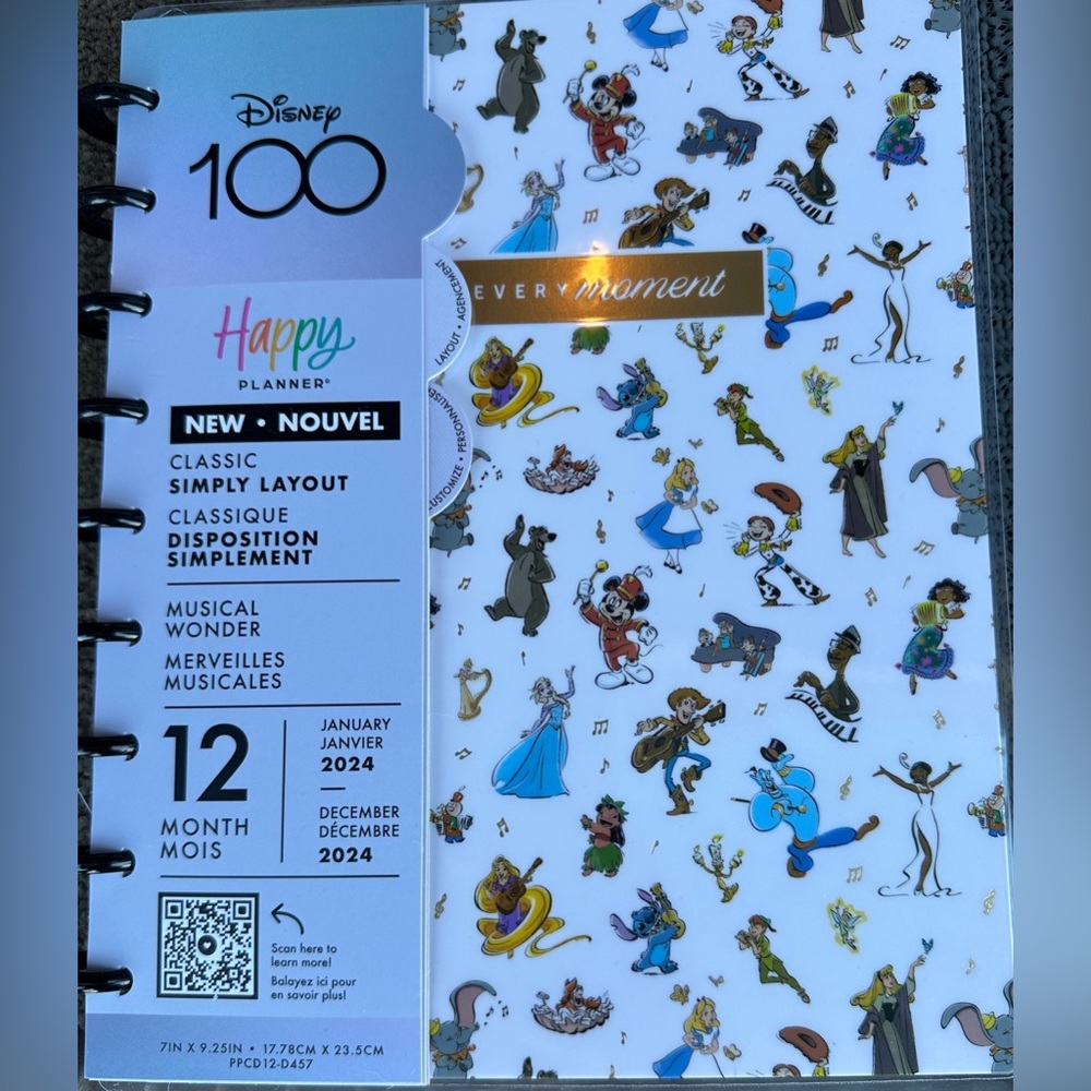 Disney 100 Happy Planner Classic